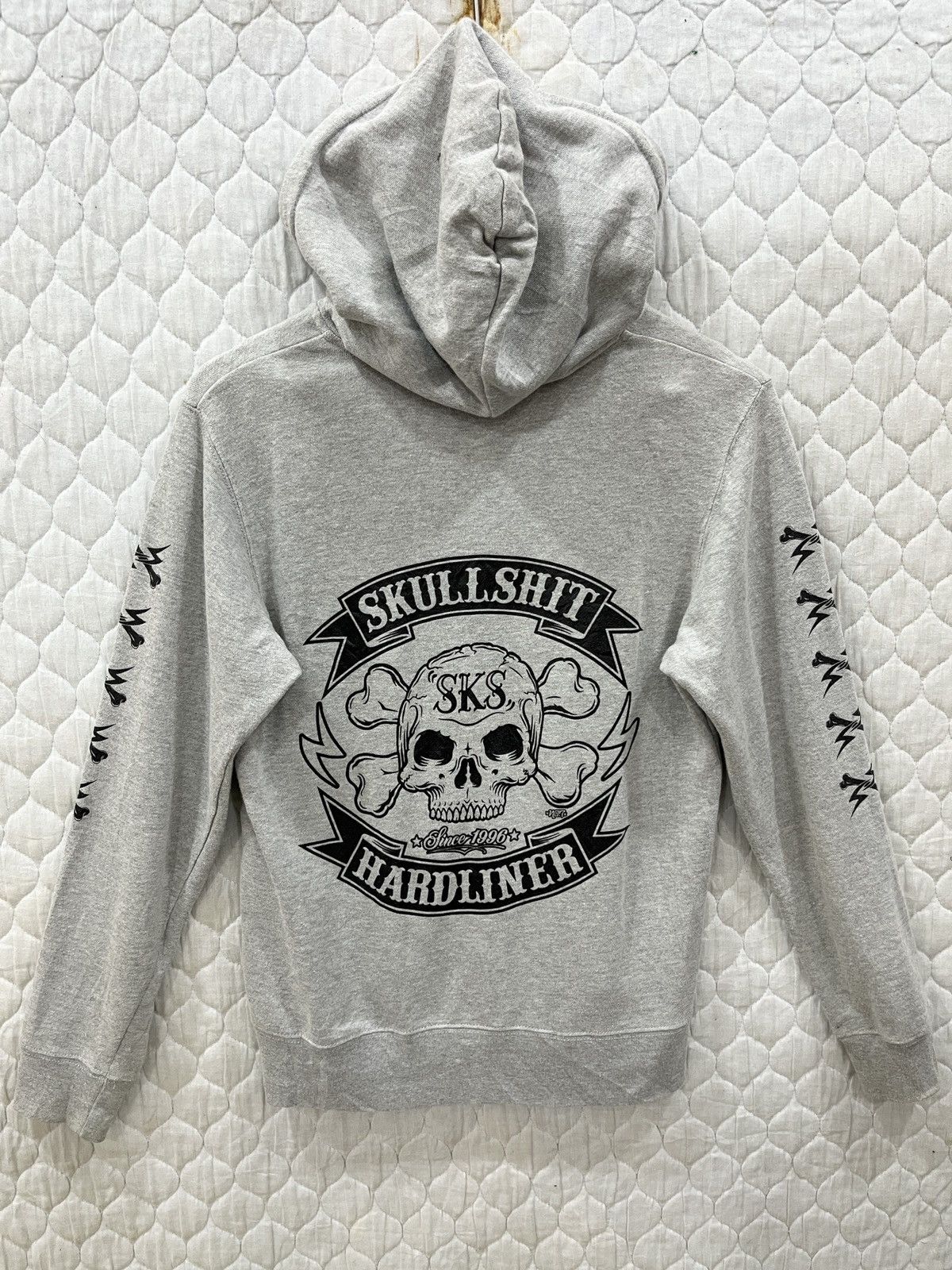 Seditionaries (Rrr). SKULL SHIT HYPEBEAST ZIPPER HOODIE SWEATER Size S / US 4 / IT 40 - 1 Thumbnail