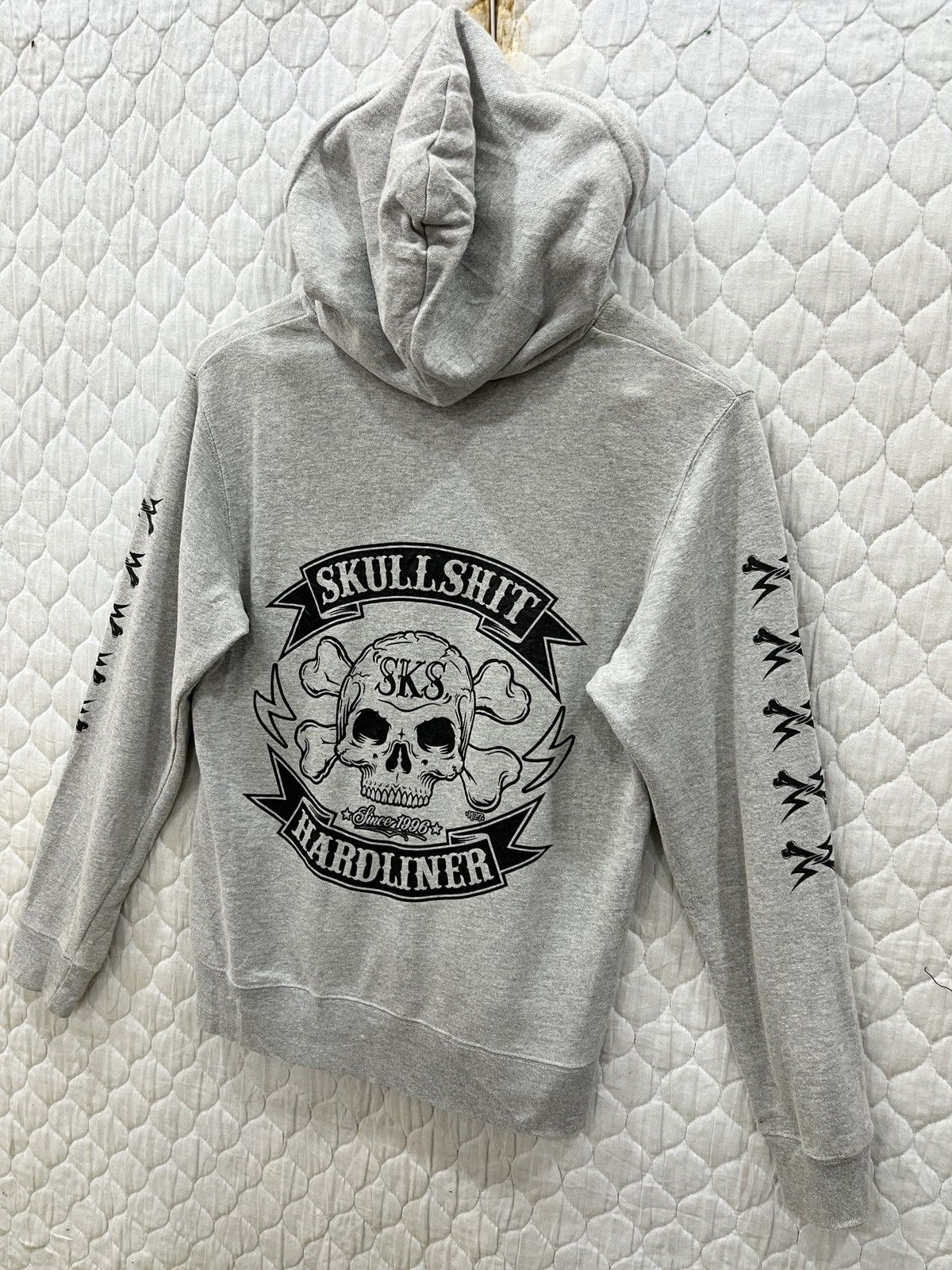 Seditionaries (Rrr). SKULL SHIT HYPEBEAST ZIPPER HOODIE SWEATER Size S / US 4 / IT 40 - 2 Thumbnail