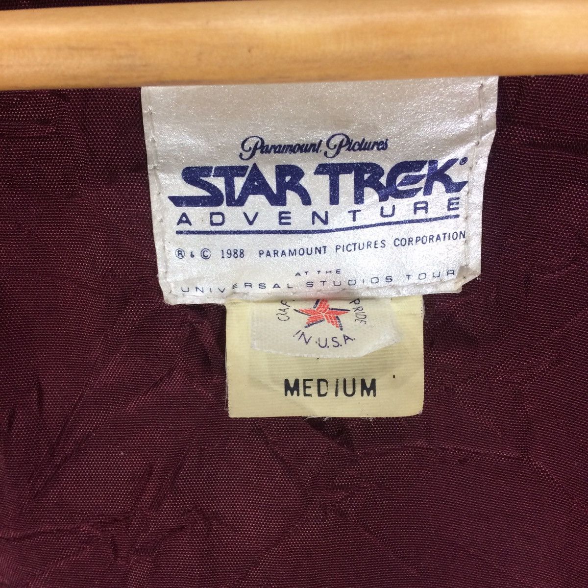 Universal Studios × Vintage Vintage Movie star trek jacket Size US L / EU 52-54 / 3 - 14 Thumbnail
