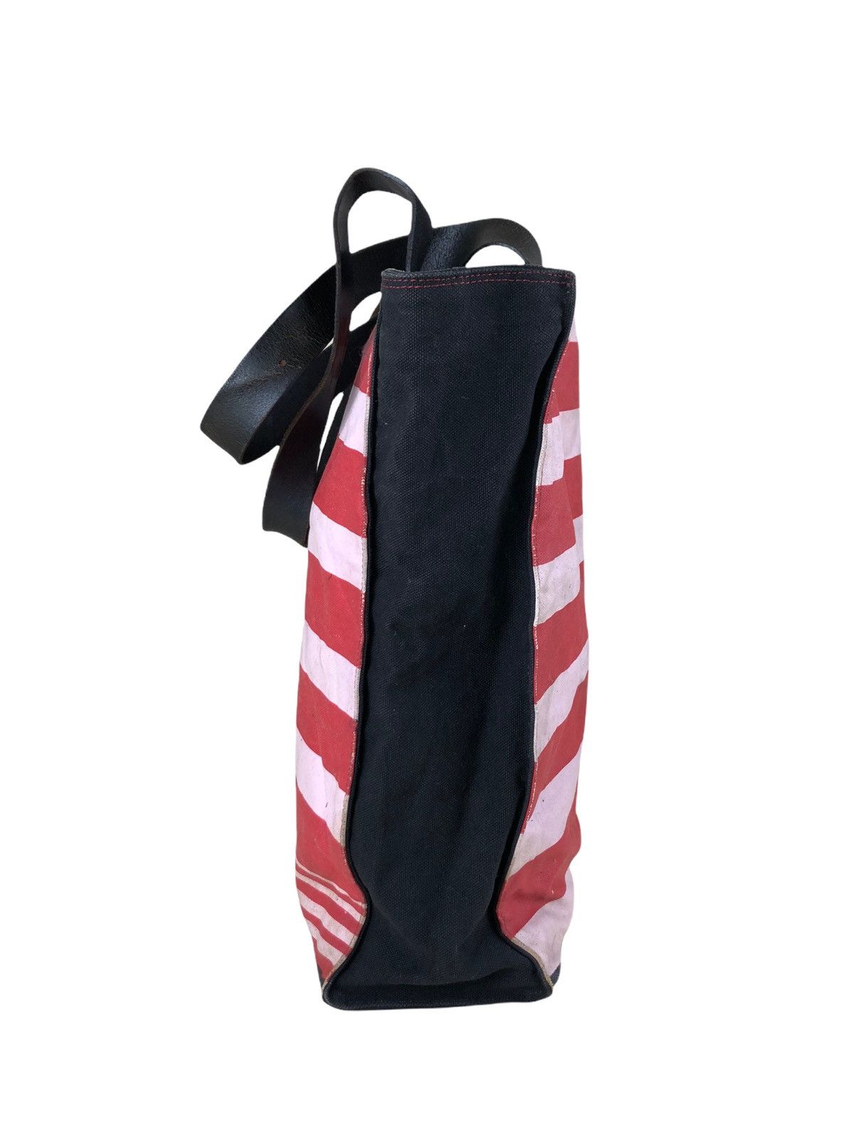 Dries Van Noten 1990s Dries Van Notten Bold Stripe Tote Bag Size ONE SIZE - 3 Thumbnail