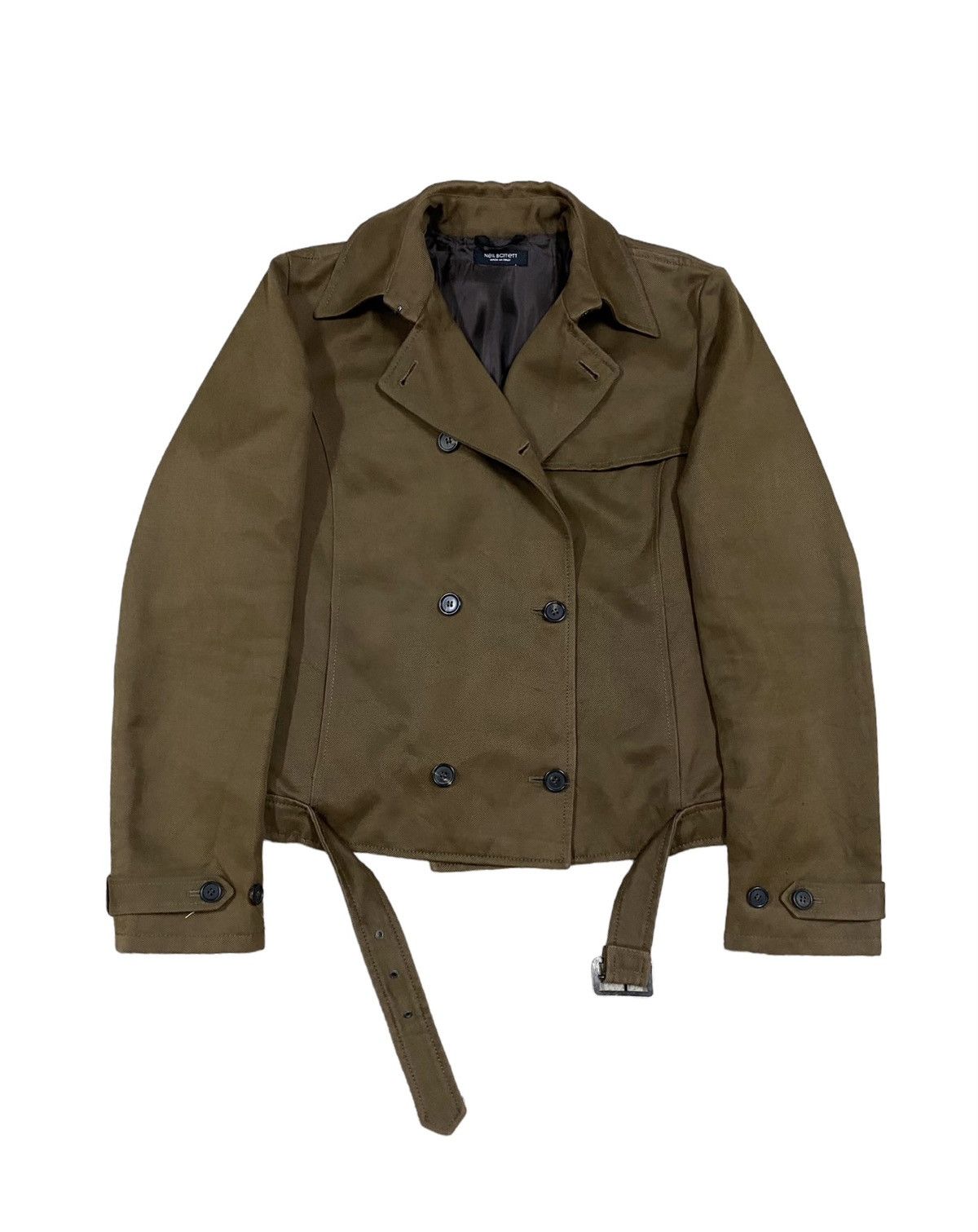 Neil Barrett Authentic🔥Neil Barrett Cotton Bikers Jacket Double Breasted Size US M / EU 48-50 / 2 - 1 Thumbnail