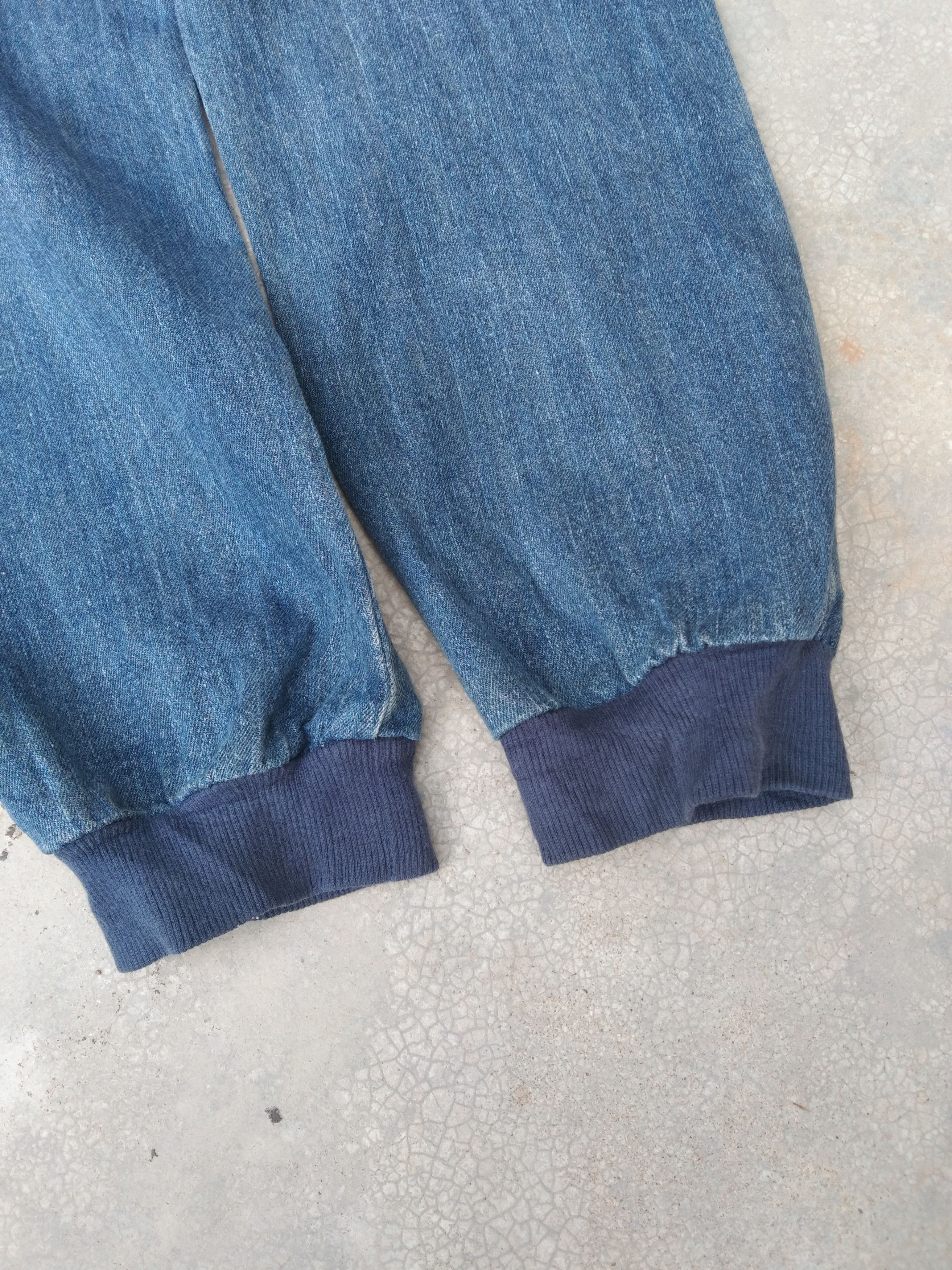 Japanese Brand Vintage Retro Japanese Brand Blue Moon Blue Sweat Pants Size US 28 / EU 44 - 5 Thumbnail