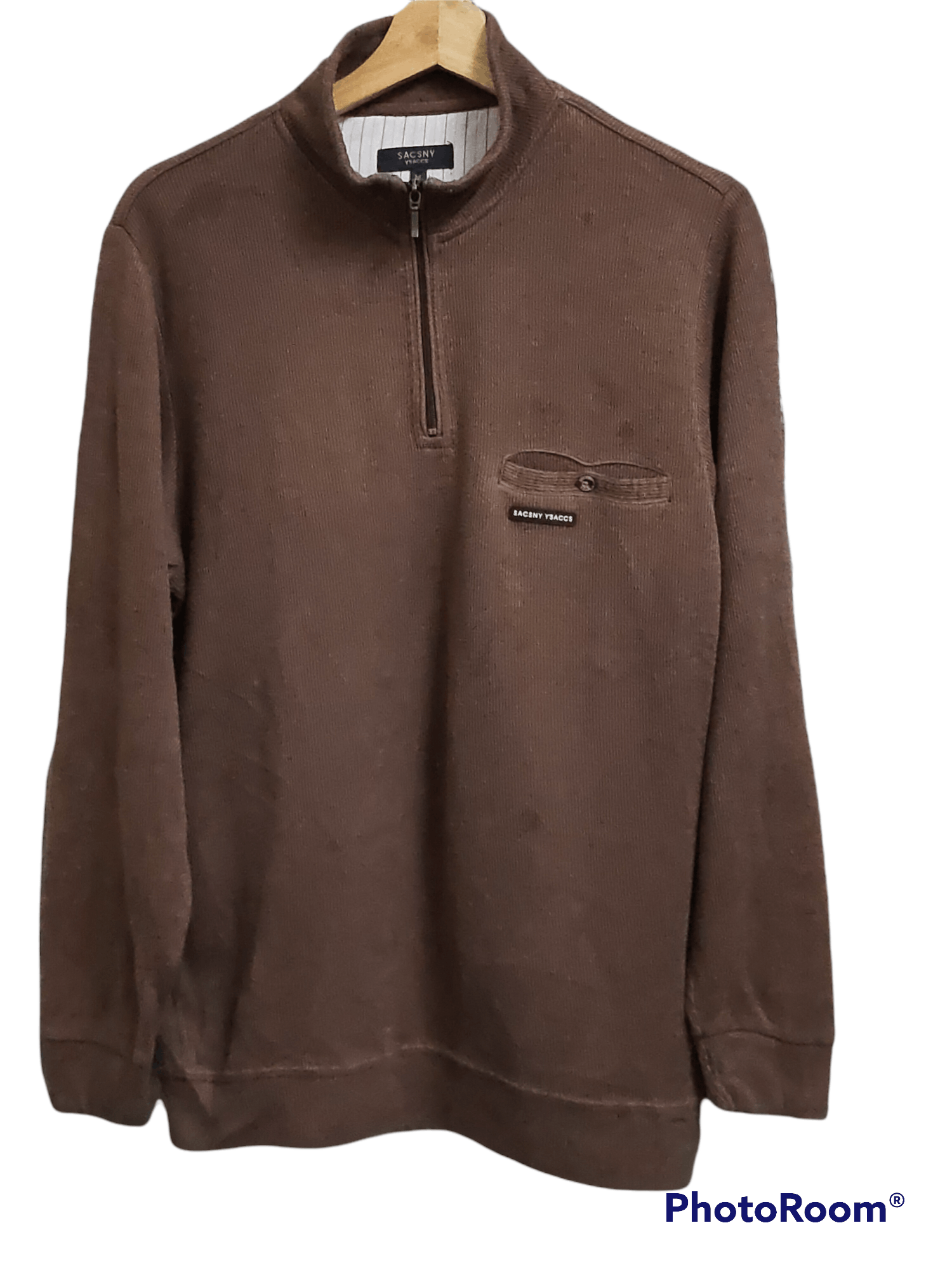 Yohji Yamamoto Sacsny y'saccs yohji Yamamoto sweater knitwear half zipper Size US M / EU 48-50 / 2 - 1 Thumbnail