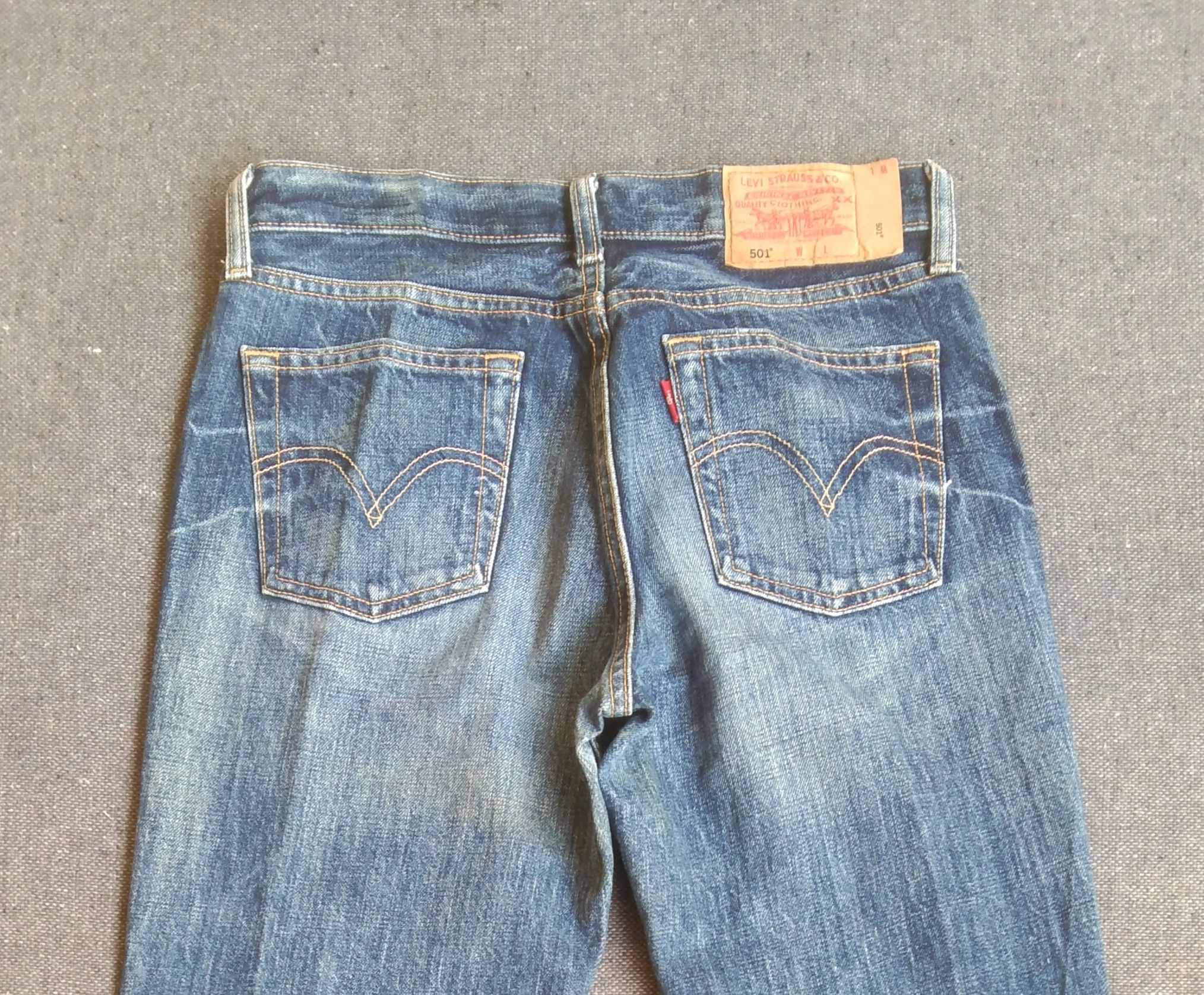 Levi's Vintage Levi's 501 Released Hem Distressed Jeans 28x29 Size US 28 / EU 44 - 4 Thumbnail