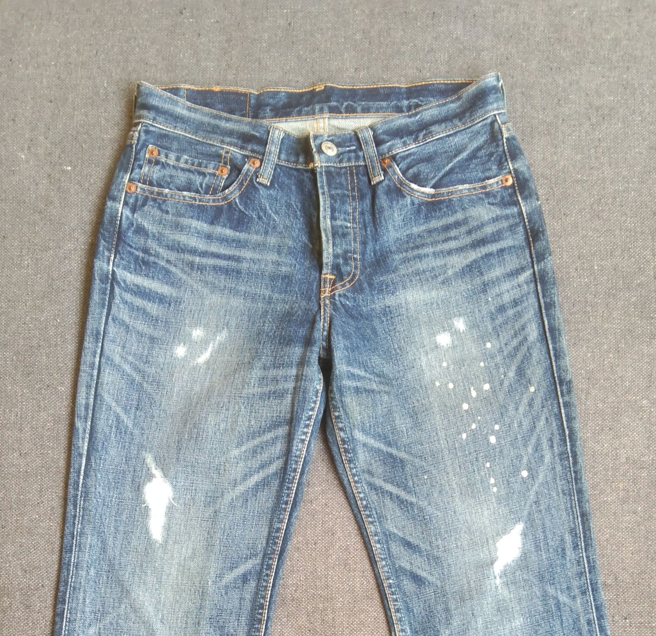 Levi's Vintage Levi's 501 Released Hem Distressed Jeans 28x29 Size US 28 / EU 44 - 5 Thumbnail