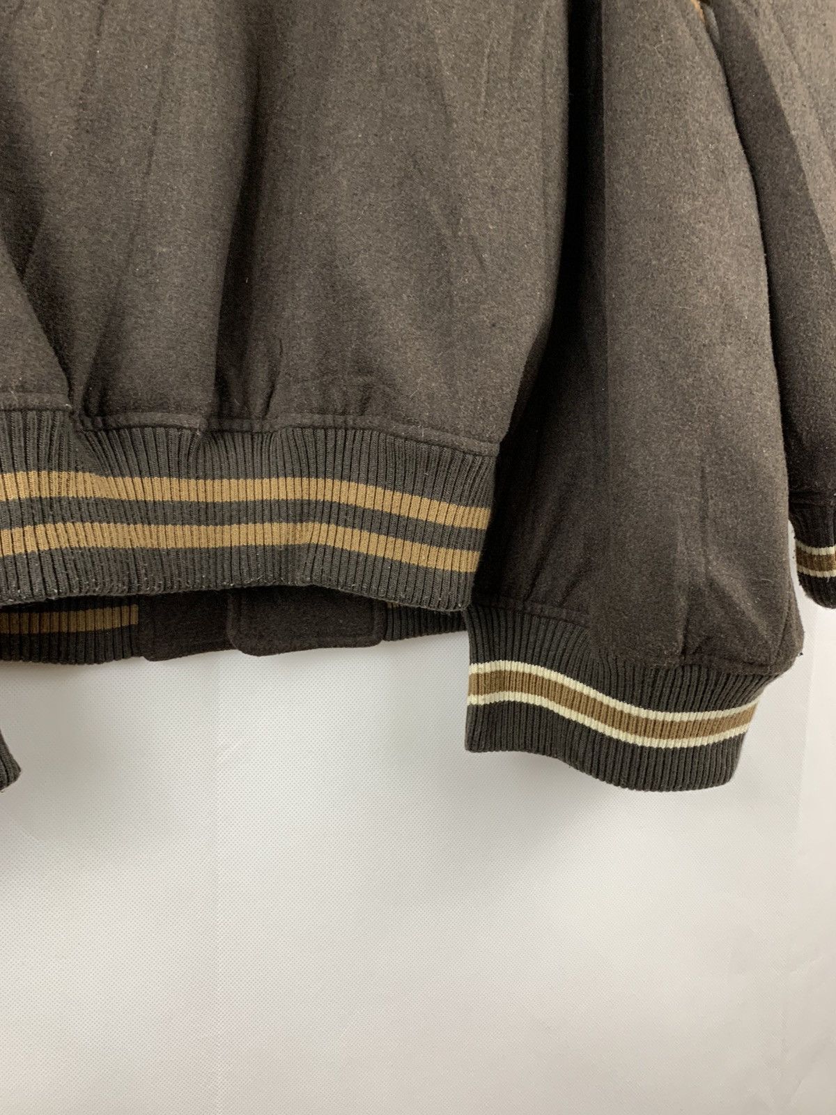 Japanese Brand Rivet & Surge Cofee Varsity Jacket Size US XXL / EU 58 / 5 - 17 Thumbnail