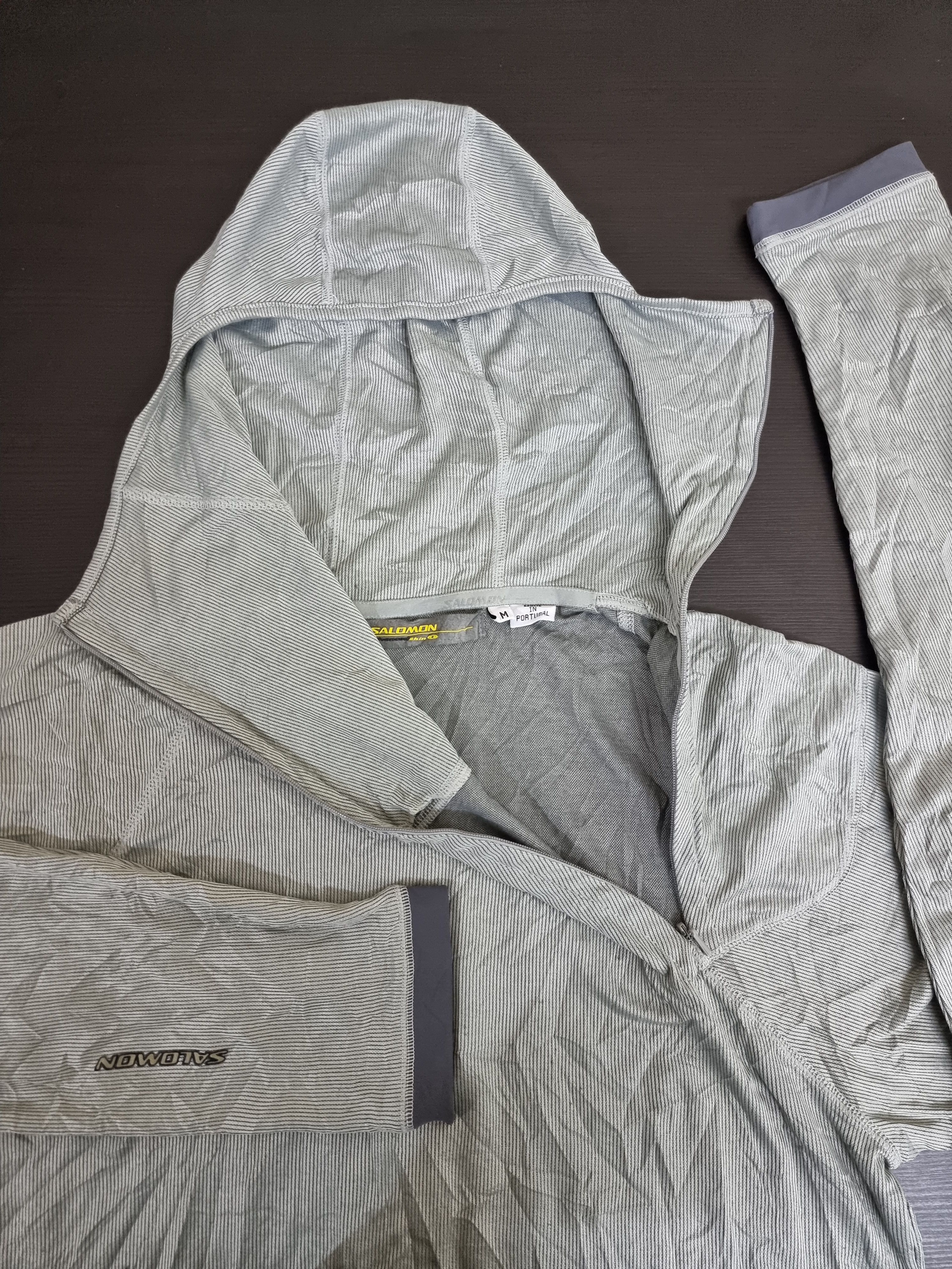 Salomon Vintage techware Salomon advanced skin balaclava hoodie Size US M / EU 48-50 / 2 - 2 Thumbnail