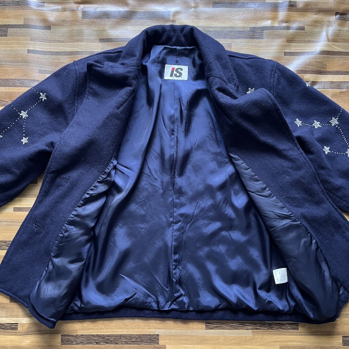 Issey Miyake × Vintage RARE VINTAGE ISSEY MIYAKE EMBROIDERED ZODIAC STARS BLAZER Size US M / EU 48-50 / 2 - 20 Thumbnail