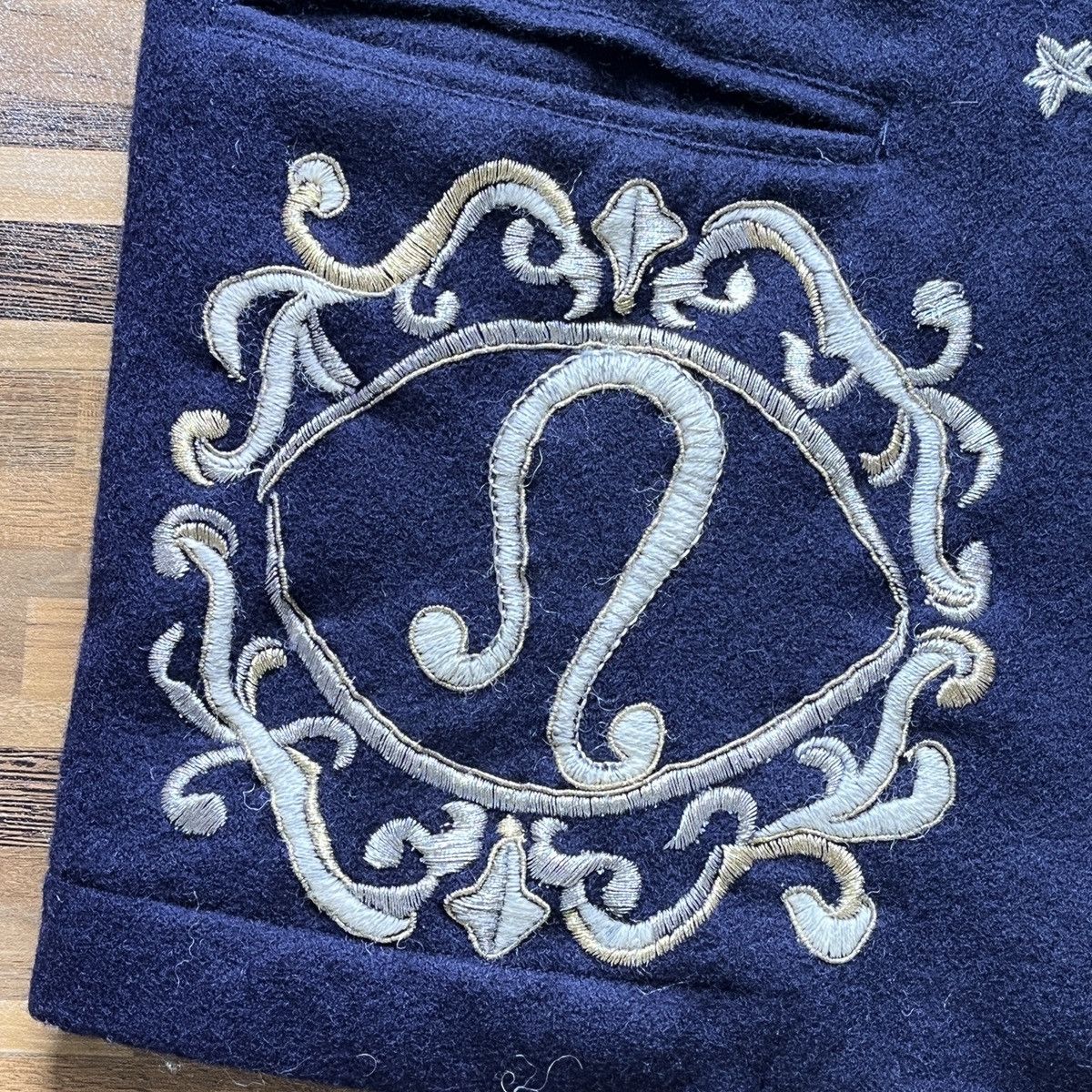 Issey Miyake × Vintage RARE VINTAGE ISSEY MIYAKE EMBROIDERED ZODIAC STARS BLAZER Size US M / EU 48-50 / 2 - 9 Thumbnail