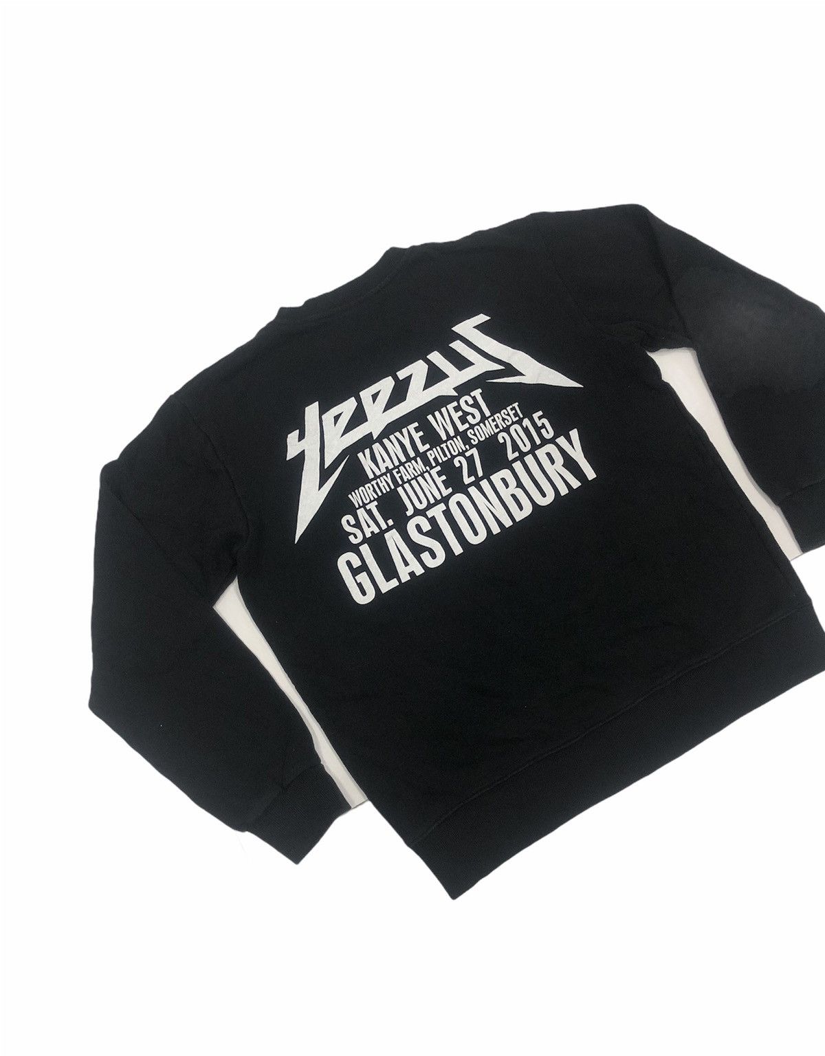 Band Tees × Rap Tees × Vintage ⚡️QUICK SALE⚡️Rare Vintage YEEZUS 2015 Tour Staff Crewneck Size US M / EU 48-50 / 2 - 3 Thumbnail