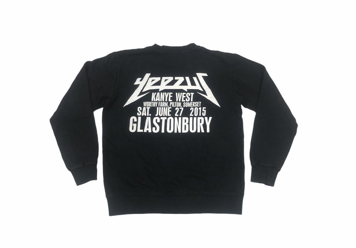 Band Tees × Rap Tees × Vintage ⚡️QUICK SALE⚡️Rare Vintage YEEZUS 2015 Tour Staff Crewneck Size US M / EU 48-50 / 2 - 1 Thumbnail