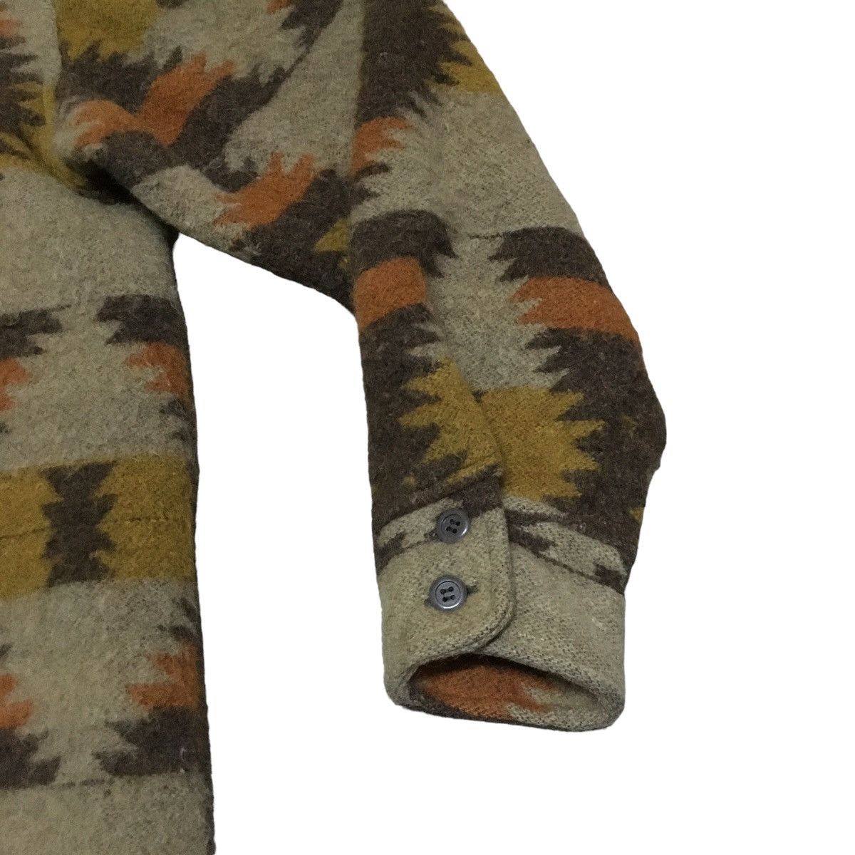 Vintage Rare Design Vintage Japanese Brand Navajo Wool Shirt 1990s Size US L / EU 52-54 / 3 - 7 Thumbnail