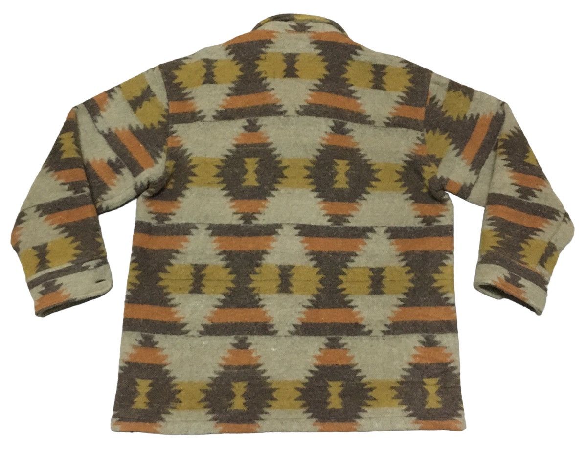 Vintage Rare Design Vintage Japanese Brand Navajo Wool Shirt 1990s Size US L / EU 52-54 / 3 - 2 Thumbnail