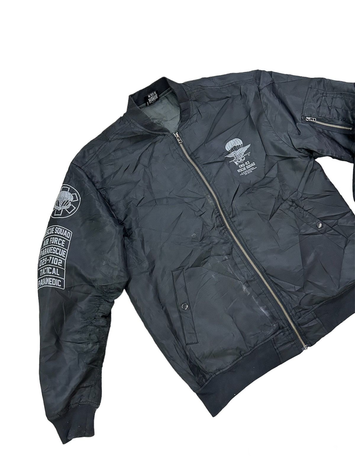Voodoo Tactical 💥RARE EMS RESCUE SQUAD BOMBER JACKETS‼️‼️ Size US XL / EU 56 / 4 - 3 Thumbnail