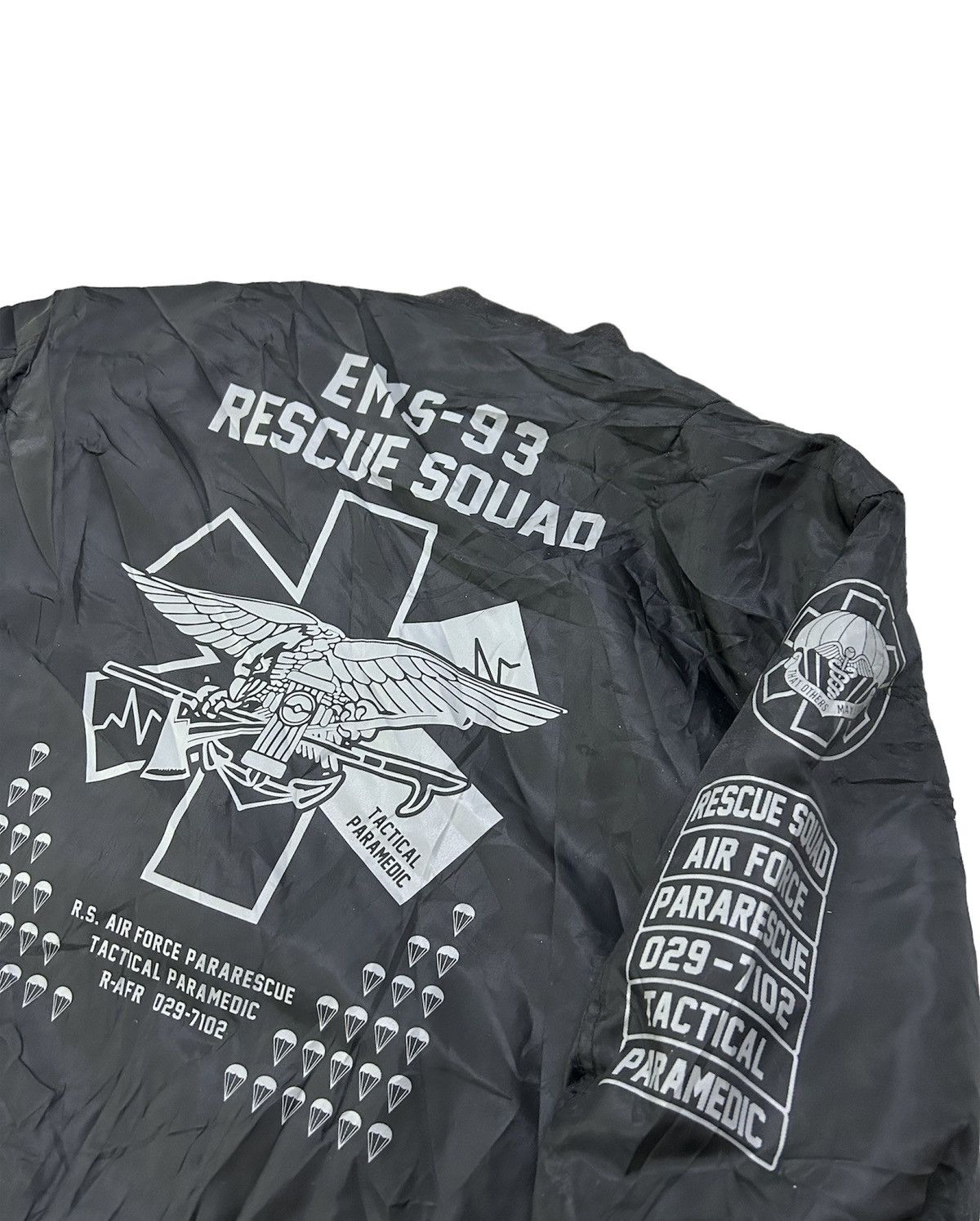 Voodoo Tactical 💥RARE EMS RESCUE SQUAD BOMBER JACKETS‼️‼️ Size US XL / EU 56 / 4 - 4 Thumbnail