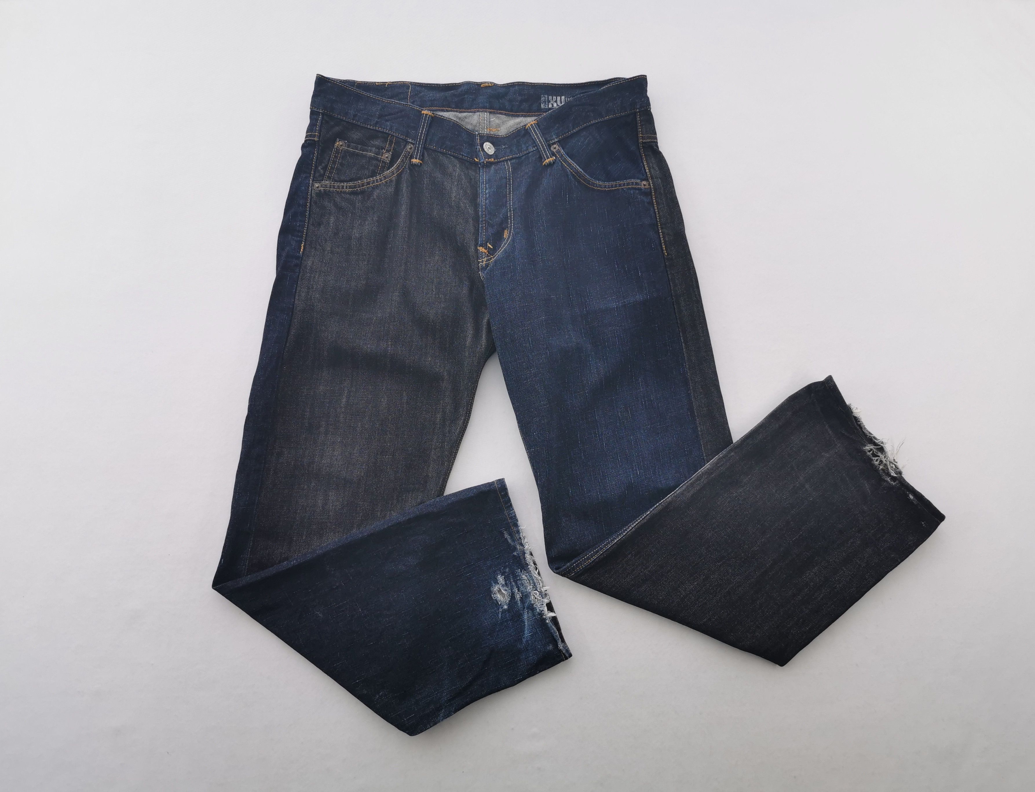 Vintage Edwin XV Patchwork Denim Made In Japan Size 36/33x36