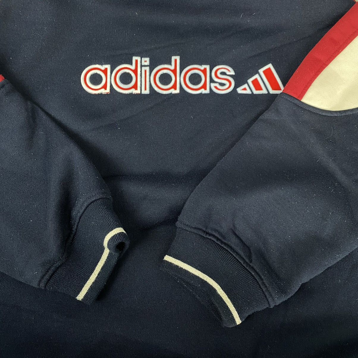 Adidas Adidas Big Logo Vintage Y2K Oversized Pullover Sweatshirt XL Size US XL / EU 56 / 4 - 5 Thumbnail