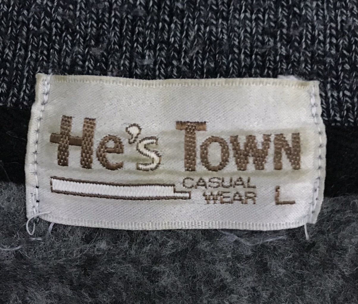 Japanese Brand He’s Town Sibelian Husky KNITWEAR Size US L / EU 52-54 / 3 - 8 Thumbnail