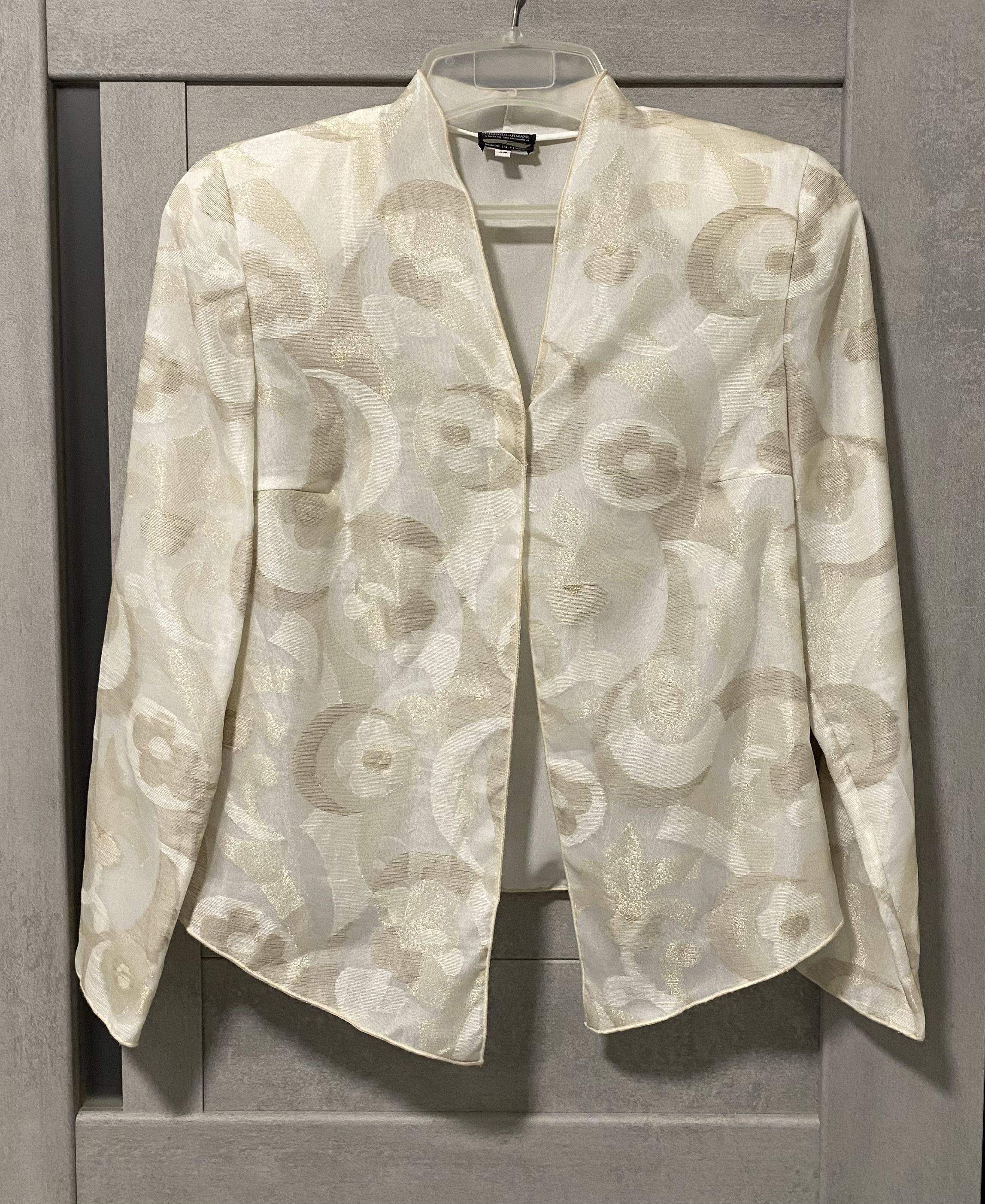Giorgio Armani Vintage Giorgio Armani SS 1995 runway floral blazer Size M / US 6-8 / IT 42-44 - 1 Thumbnail