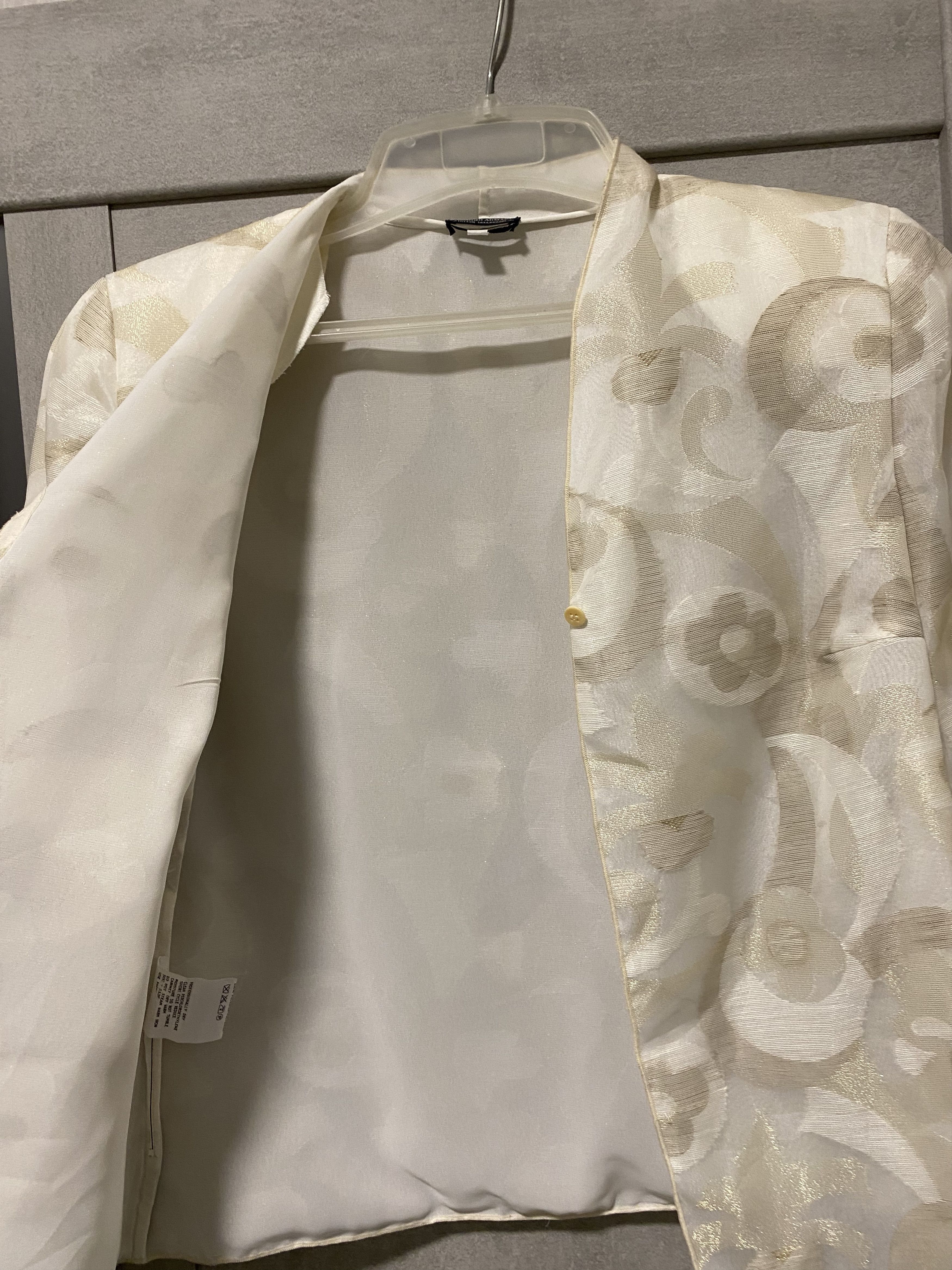 Giorgio Armani Vintage Giorgio Armani SS 1995 runway floral blazer Size M / US 6-8 / IT 42-44 - 8 Thumbnail