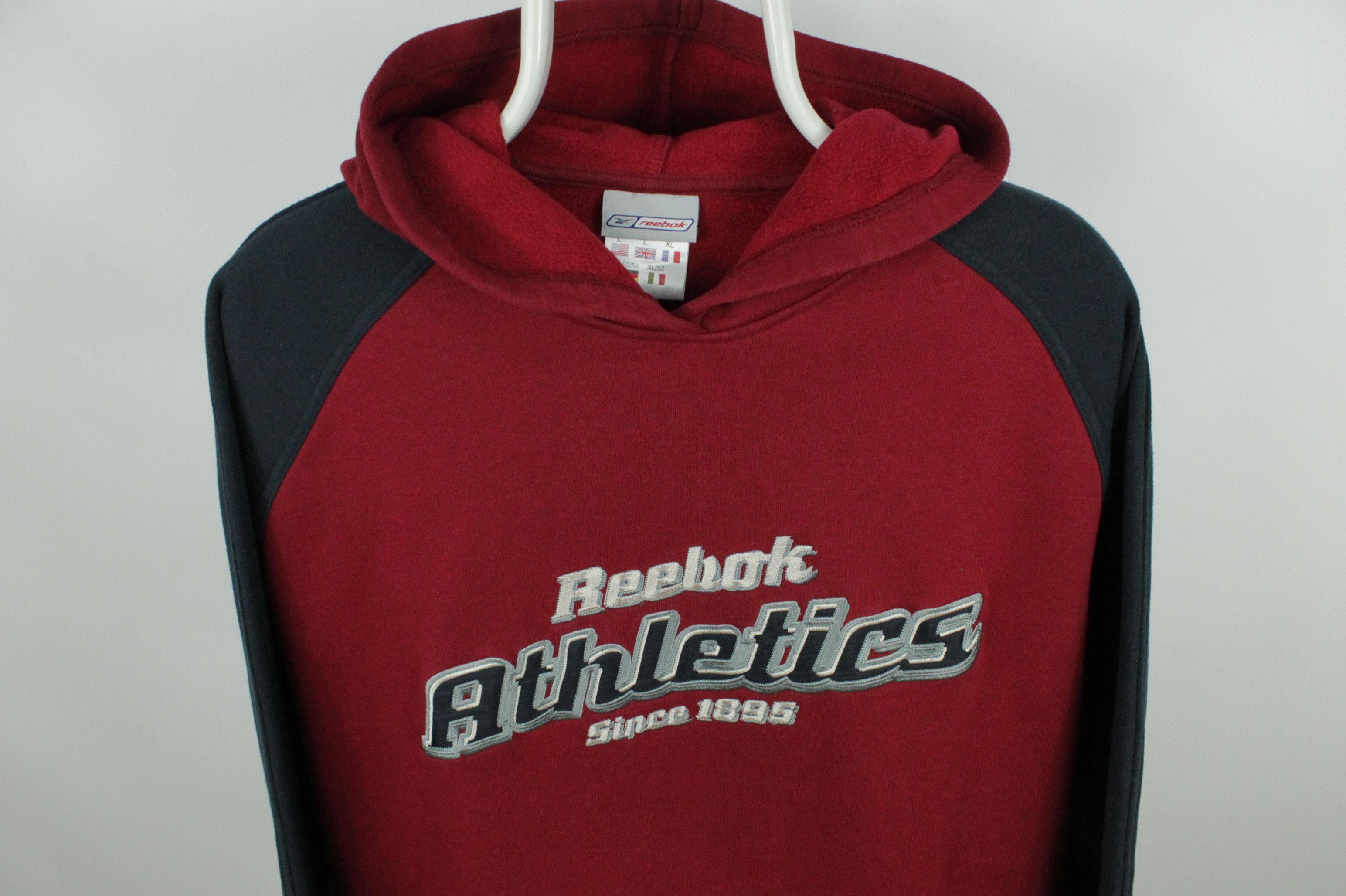 Reebok RARE Vintage Reebok Warm Heavy Hoodies Size US L / EU 52-54 / 3 - 2 Thumbnail