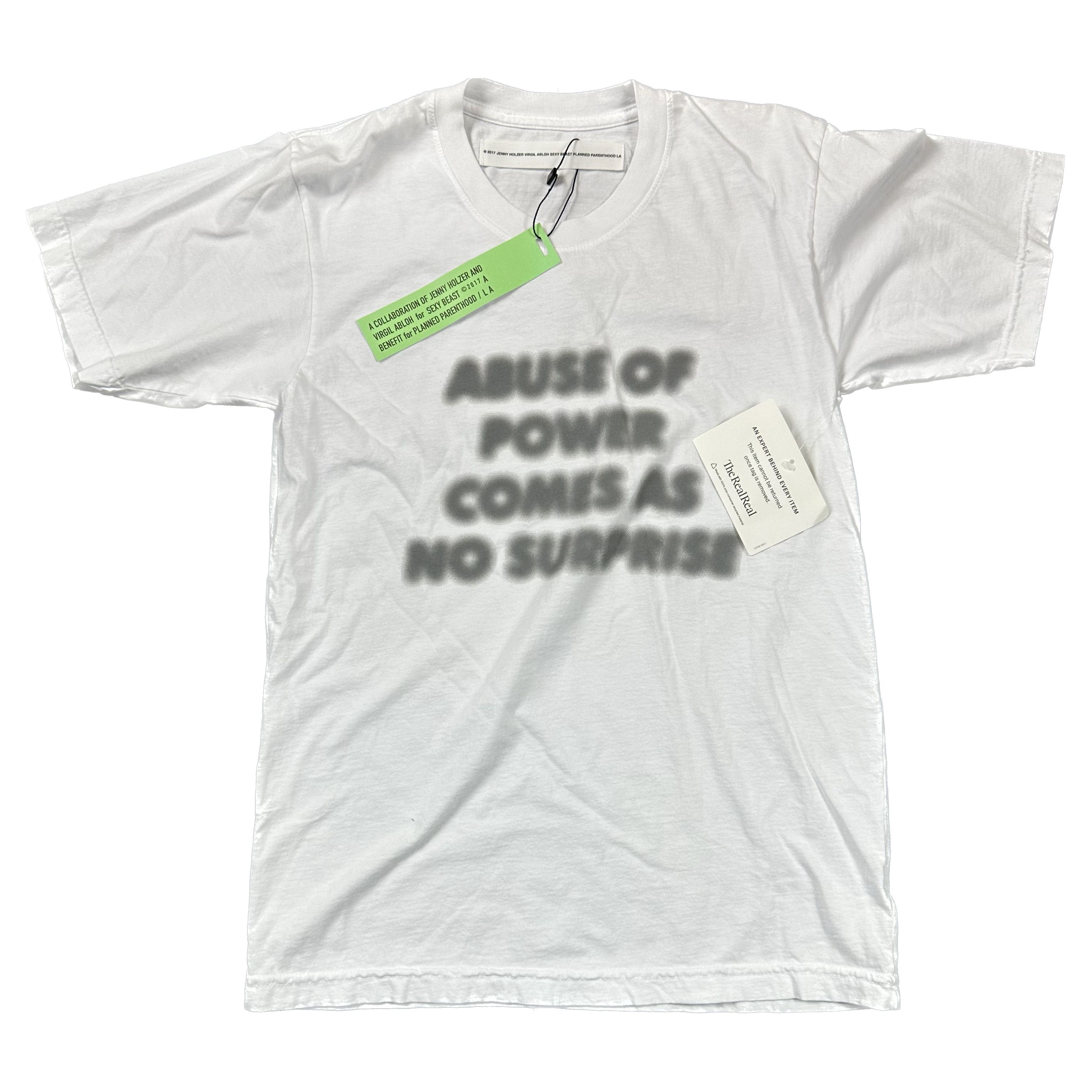 Virgil Abloh NWT Virgil Abloh x Jenny Holzer 