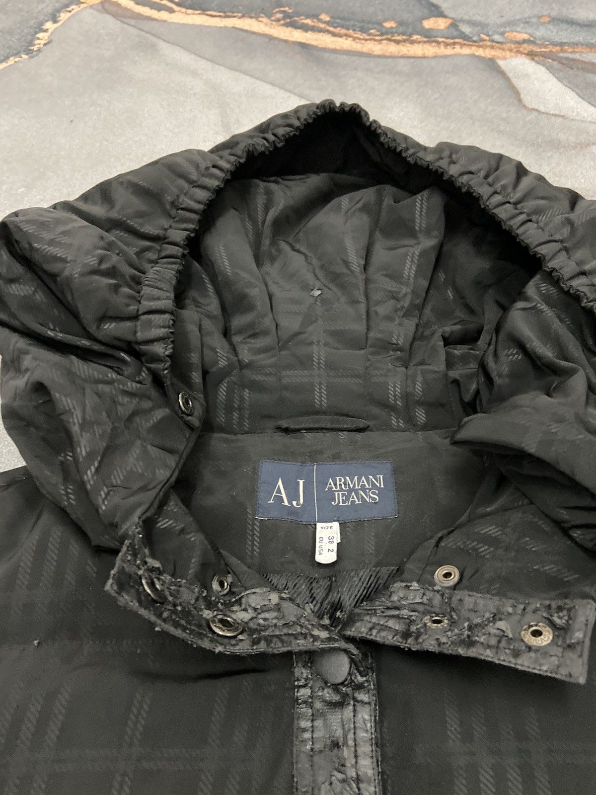 Armani Armani Jeans down puffer jacket Size S / US 4 / IT 40 - 6 Thumbnail