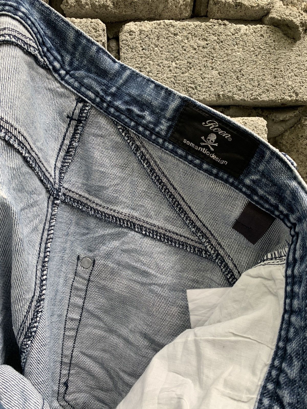 Roen Roen x Sementicdesign Denim Pant Size US 28 / EU 44 - 15 Thumbnail