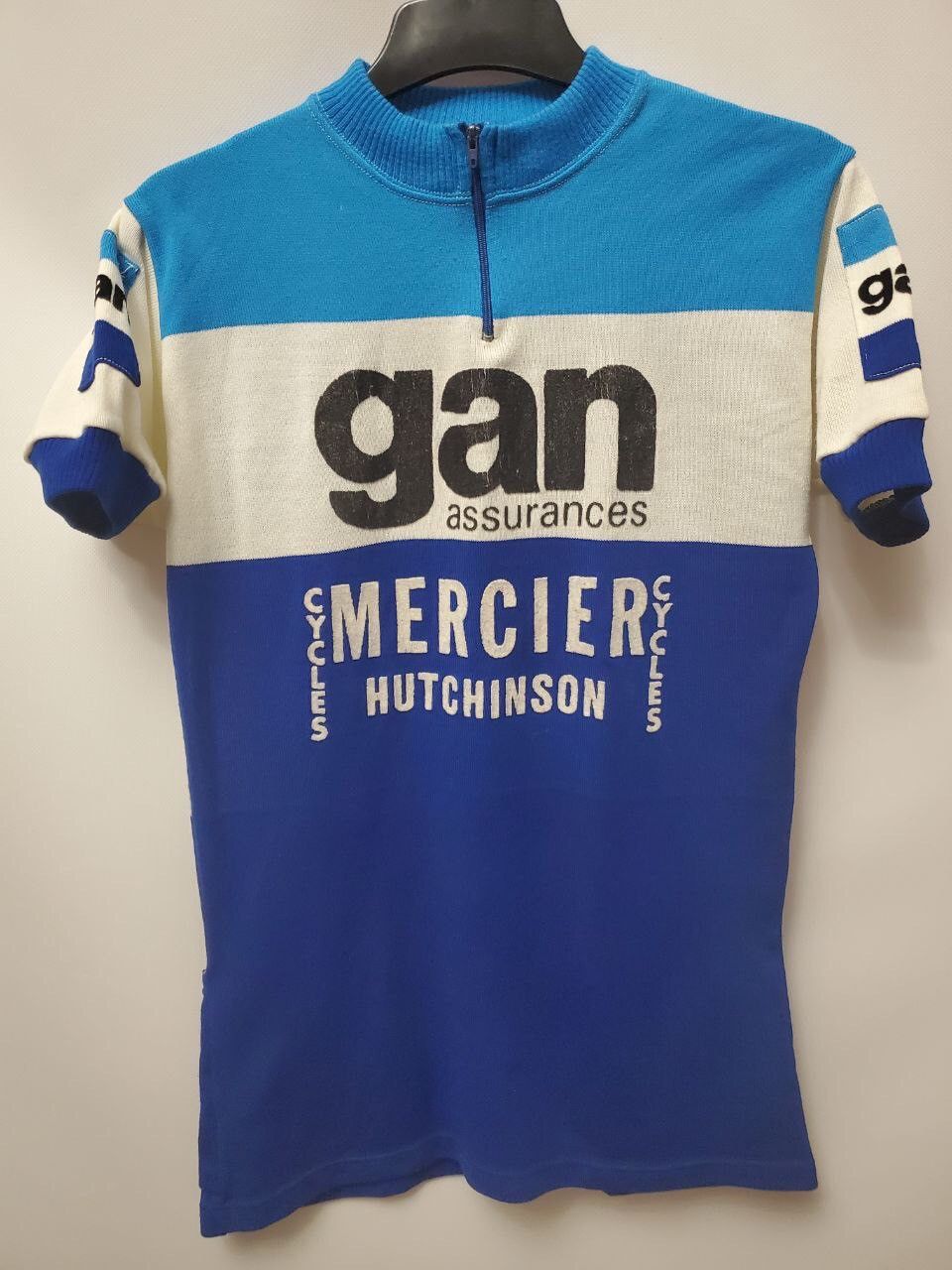 Maillot De Course Contre La Montre Tour De France 90s - PMU/GAN - Vert Taille XL