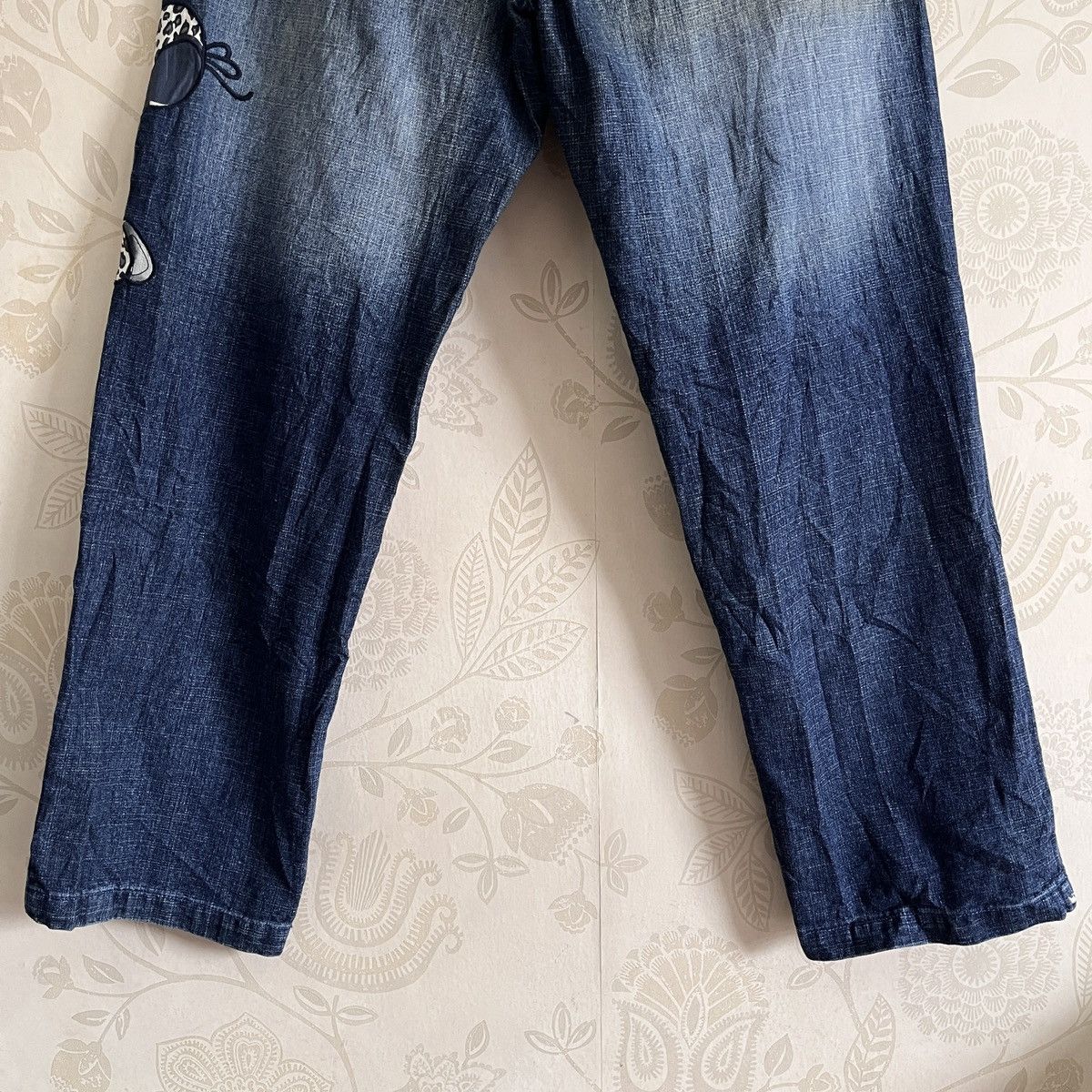 Cartoon Network × Luxe Rare Looney Tunes X Luxe Denim Jeans Baggy Cut Size US 37 - 20 Thumbnail