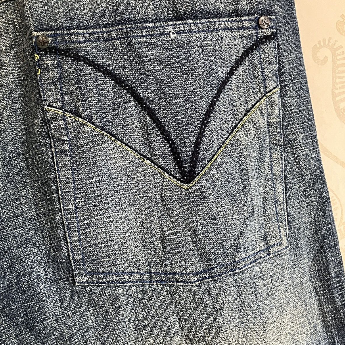 Cartoon Network × Luxe Rare Looney Tunes X Luxe Denim Jeans Baggy Cut Size US 37 - 17 Thumbnail