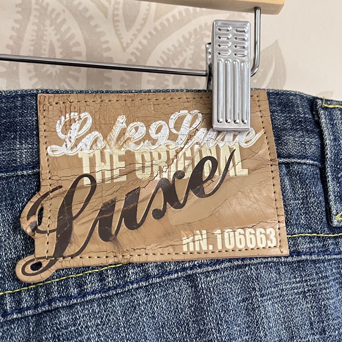 Cartoon Network × Luxe Rare Looney Tunes X Luxe Denim Jeans Baggy Cut Size US 37 - 18 Thumbnail