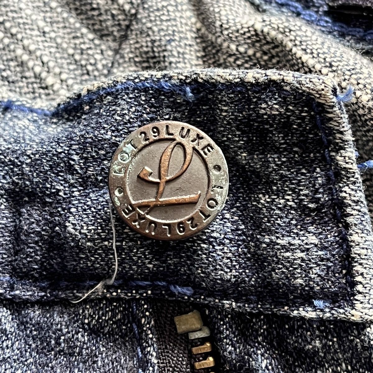 Cartoon Network × Luxe Rare Looney Tunes X Luxe Denim Jeans Baggy Cut Size US 37 - 4 Thumbnail