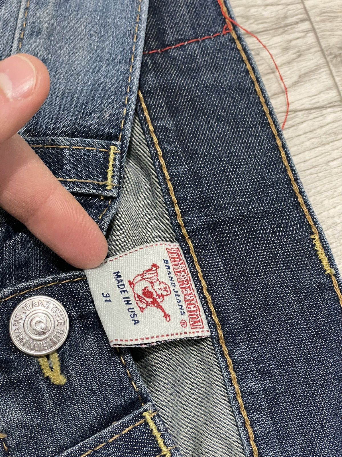 True Religion True religion y2k jeans American denim pants usa Size US 31 - 8 Thumbnail
