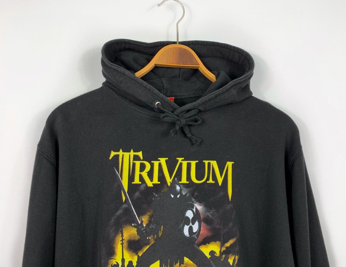Vintage Trivium vintage hoodie big logo 00s black metal Size US L / EU 52-54 / 3 - 2 Preview