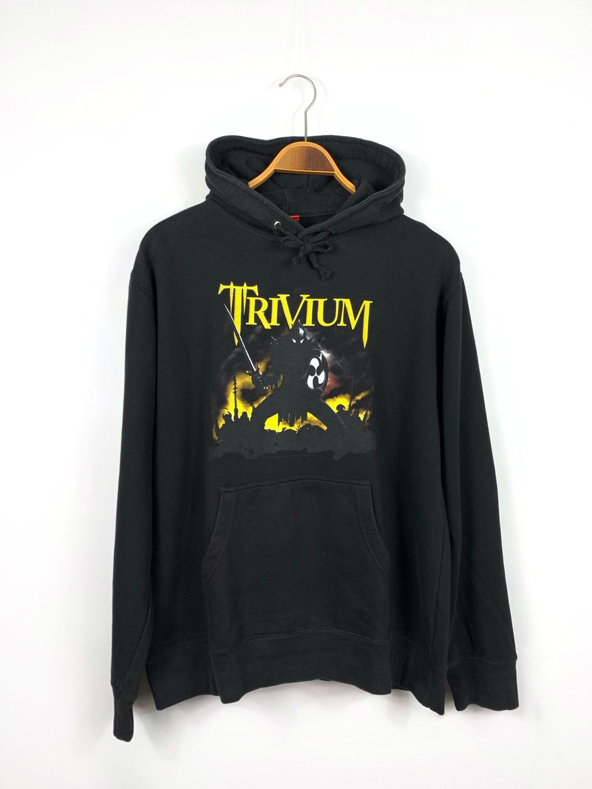 Band Tees × Vintage Trivium vintage hoodie big logo 00s black metal Size US L / EU 52-54 / 3 - 1 Thumbnail