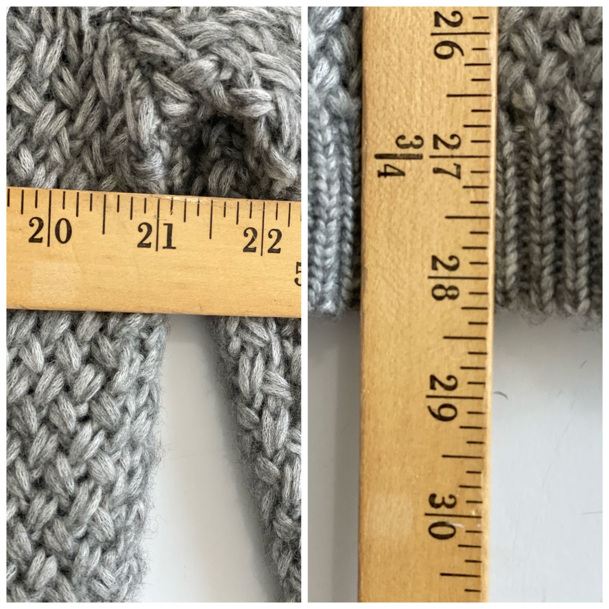 Theory NWT Theory Gray Slouchy V Neck Textured Sweater, Size M Size M / US 6-8 / IT 42-44 - 11 Thumbnail