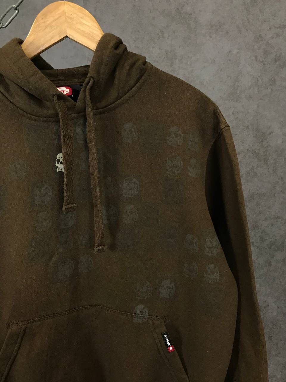 Hawk Tony Hawk streetwear brown hoodie Size US S / EU 44-46 / 1 - 2 Thumbnail