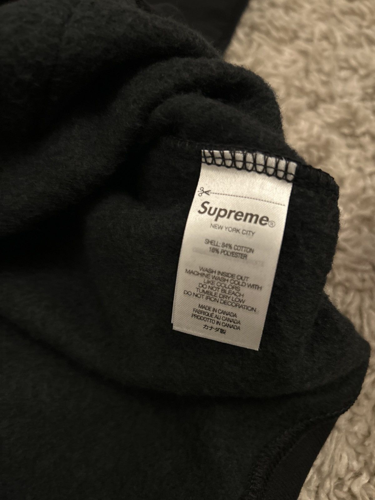Supreme Supreme bling box hooded sweat black Size US L / EU 52-54 / 3 - 5 Thumbnail