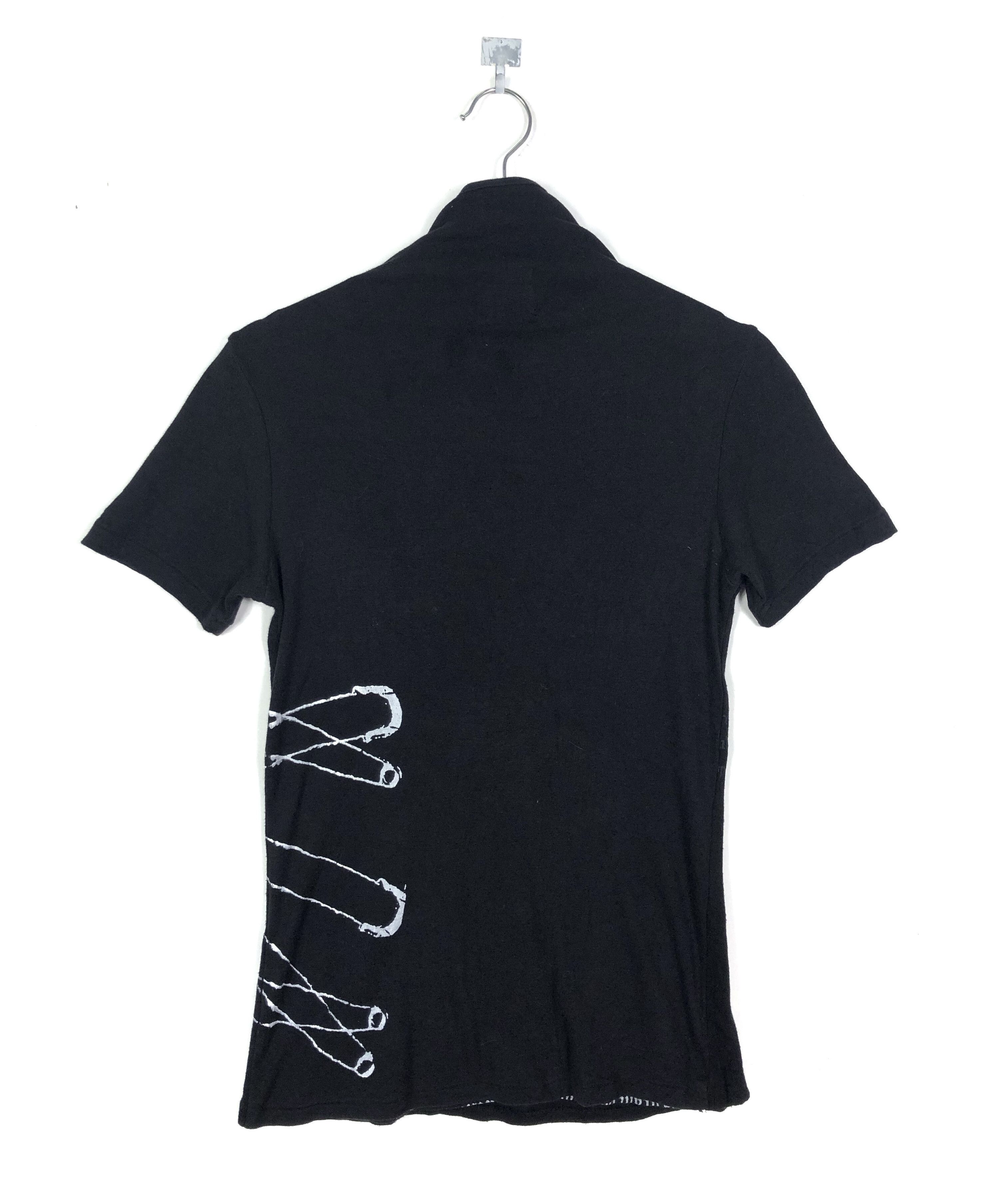 Japanese Brand VTG H. ANARCHY PUNK DEVIL MOTIVES DOUBLE TRASH LAYER SHIRT Size US S / EU 44-46 / 1 - 2 Thumbnail