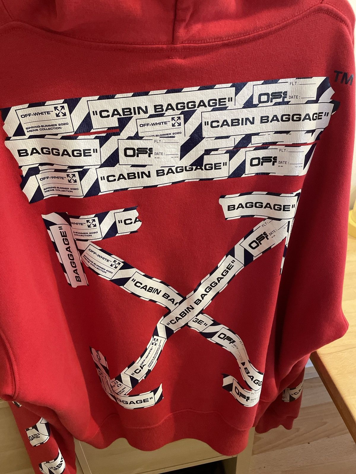 Off white cabin online baggage sweatshirt