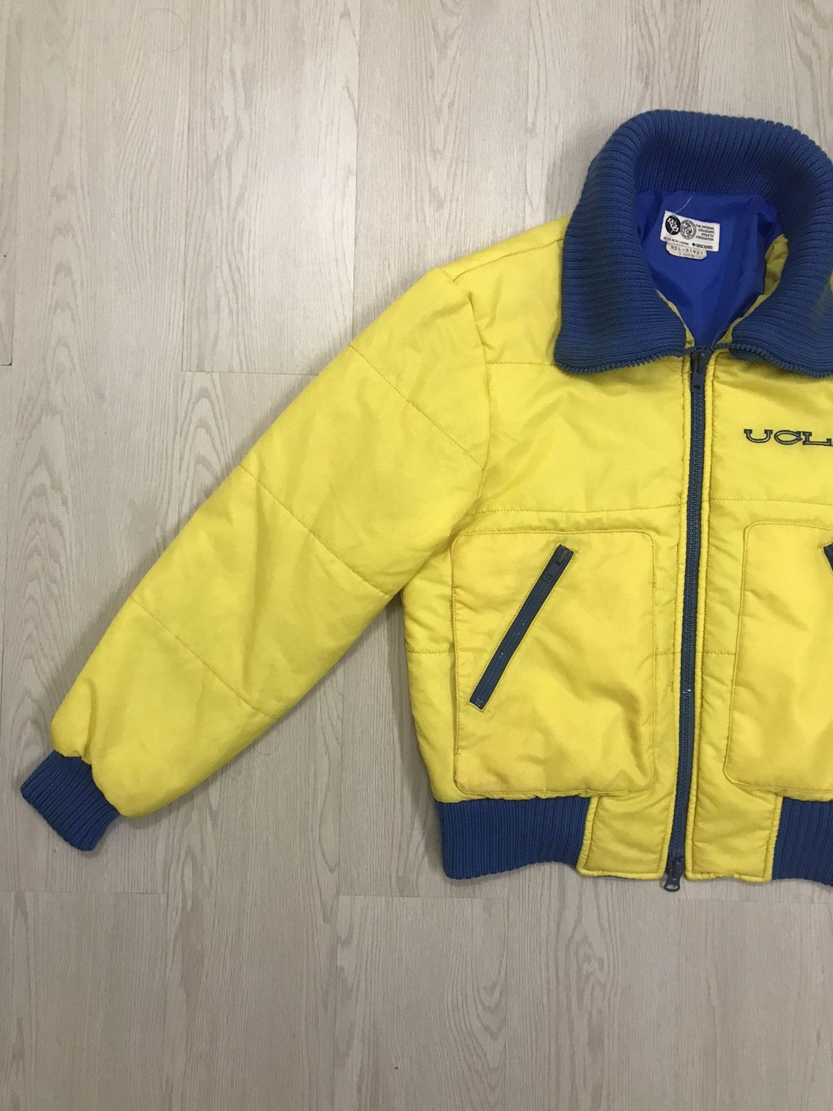 Descente × Vintage 💥RARE💥 Vintage NCAA UCLA Bomber Jacket Descente Size US S / EU 44-46 / 1 - 6 Thumbnail