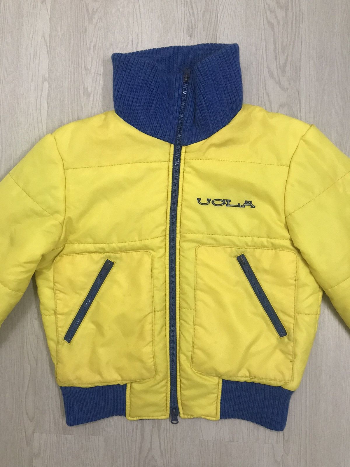 Descente × Vintage 💥RARE💥 Vintage NCAA UCLA Bomber Jacket Descente Size US S / EU 44-46 / 1 - 5 Thumbnail