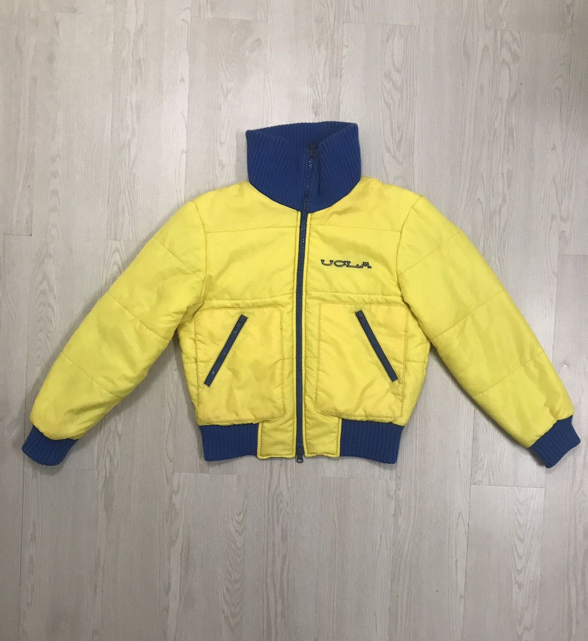 Descente × Vintage 💥RARE💥 Vintage NCAA UCLA Bomber Jacket Descente Size US S / EU 44-46 / 1 - 2 Thumbnail