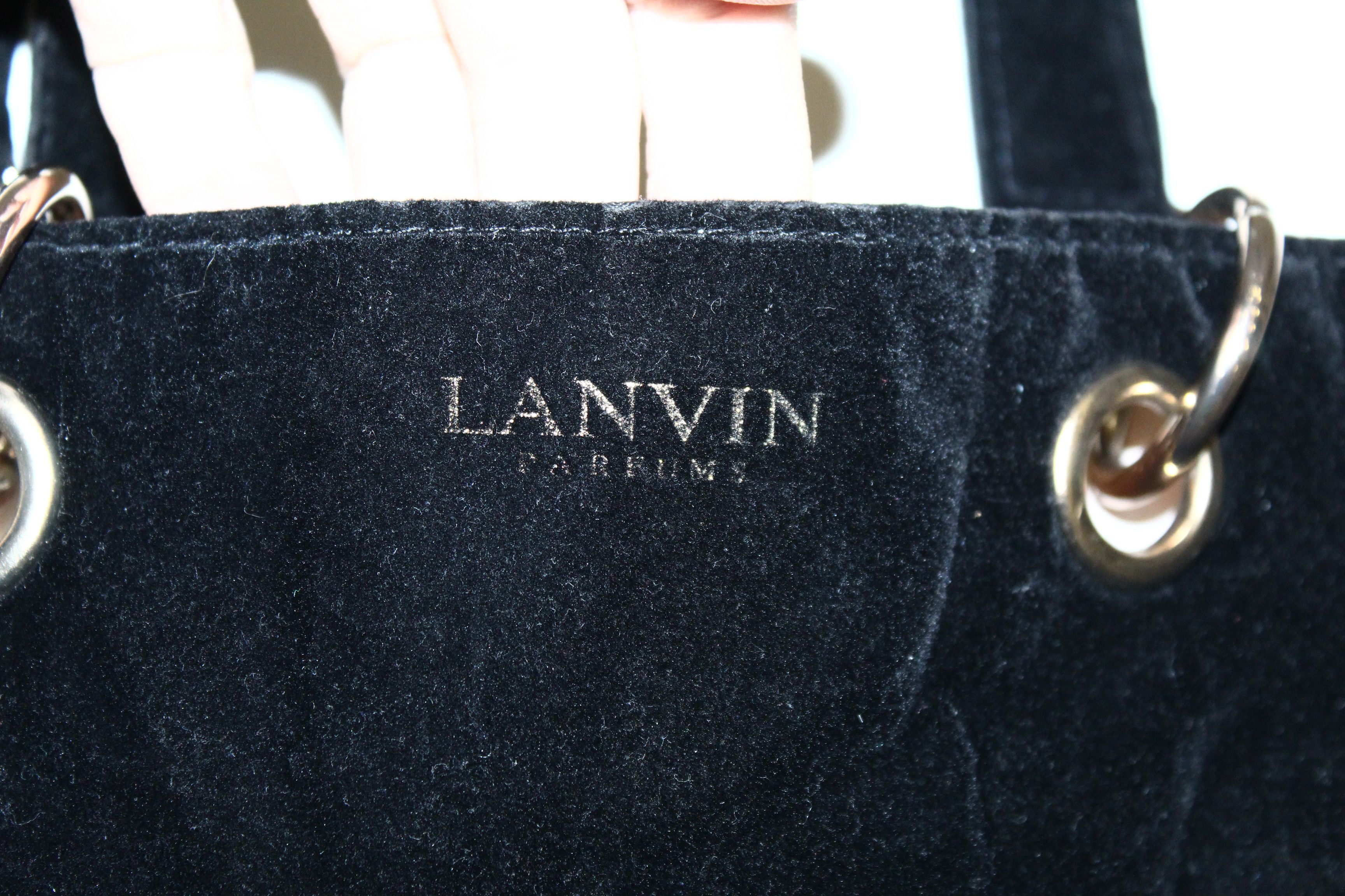 Lanvin Lanvin Paris Faux Leather Big Tote Bag Size ONE SIZE - 5 Thumbnail