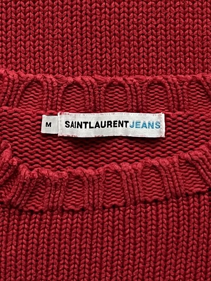 Saint Laurent Paris ⚡️QUICK SALE⚡️Saint Laurent Sleeveless Cotton Knit Sweater Size US M / EU 48-50 / 2 - 3 Thumbnail