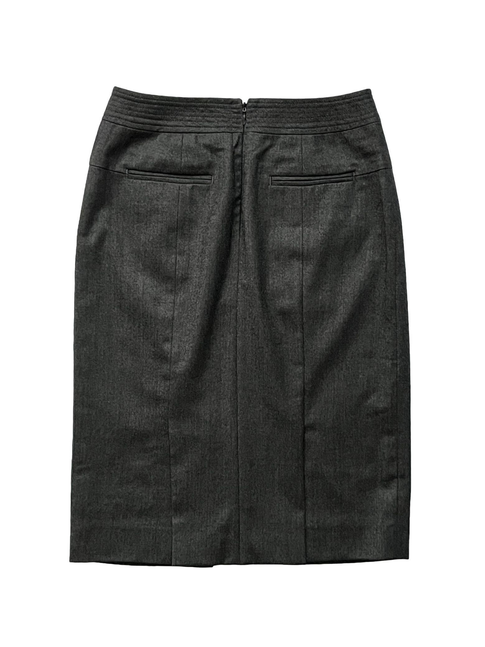 Tom Ford ⚡️QUICK SALE⚡️Tom Ford Dark Grey Slim Skirt with Split Size 25" / US 0 / IT 36 - 2 Thumbnail