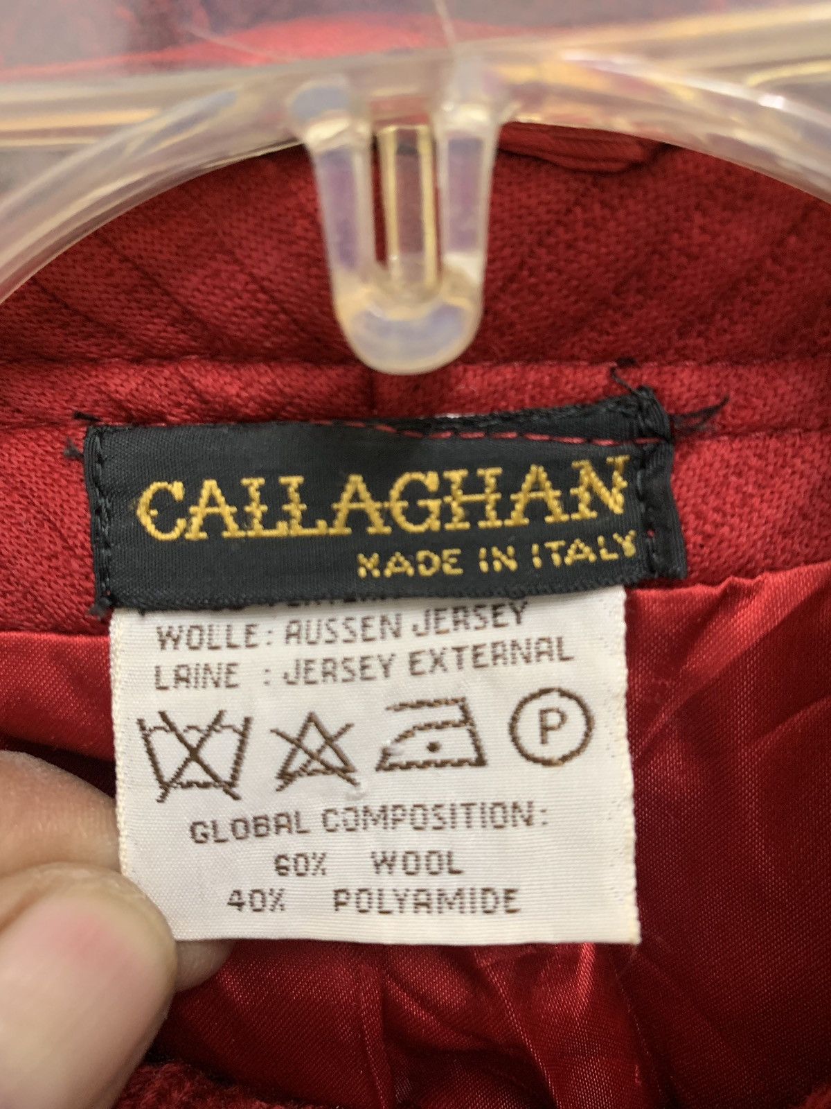 Designer × Vintage Vintage Callaghan Jacket Size S / US 4 / IT 40 - 2 Thumbnail