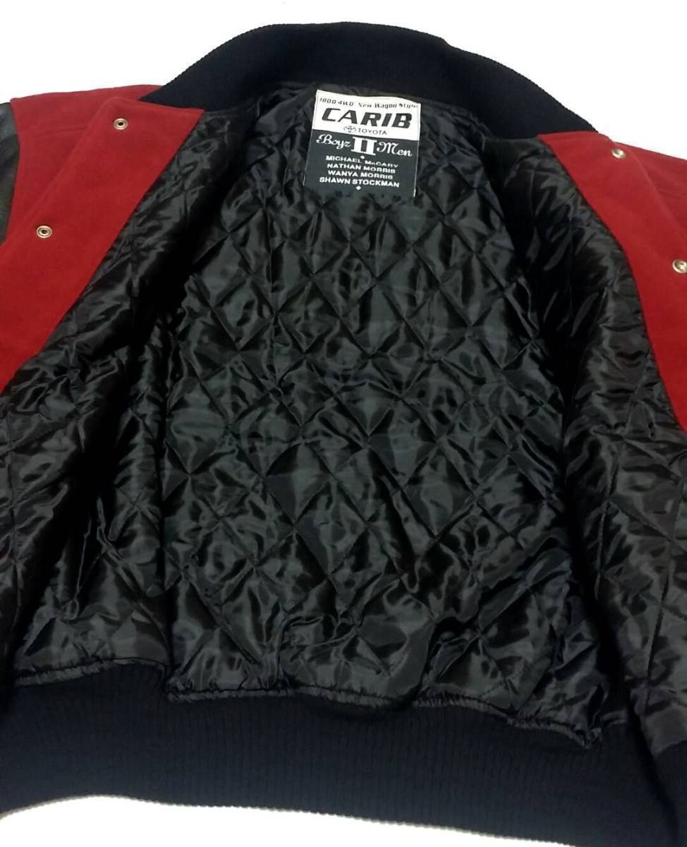 Rap Tees Vintage BOYZ II MEN x TOYOTA Stadium Varsity Jacket Promo Size US L / EU 52-54 / 3 - 5 Thumbnail