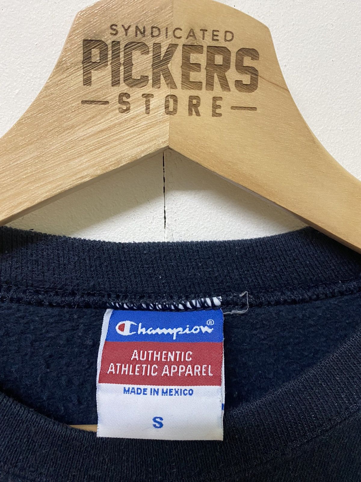 Champion × Creighton Champion Creighton Spellout Pullover Crewneck Small Black Size US S / EU 44-46 / 1 - 5 Thumbnail